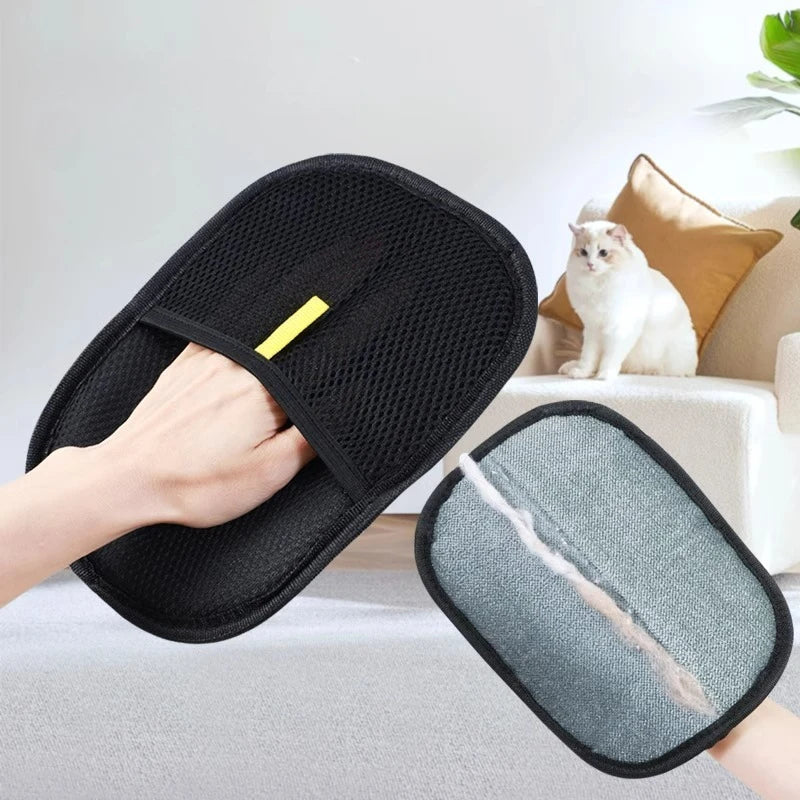 Reusable Pet Hair Remover & Lint Roller for Clothes and Furniture