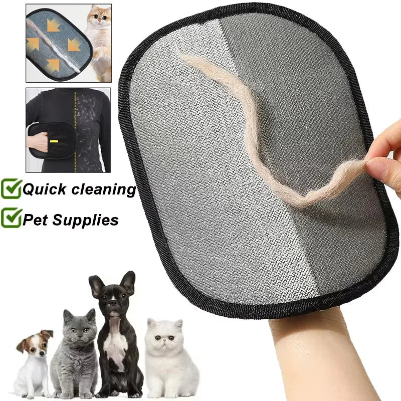 Reusable Pet Hair Remover & Lint Roller for Clothes and Furniture