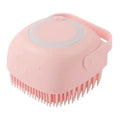 2-in-1 Silicone Pet Bath Brush & Shampoo Dispenser