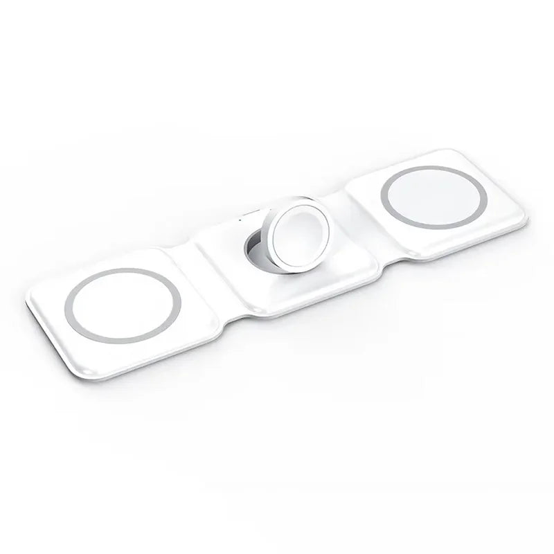 3-in-1 Foldable Magnetic Wireless Charging Station