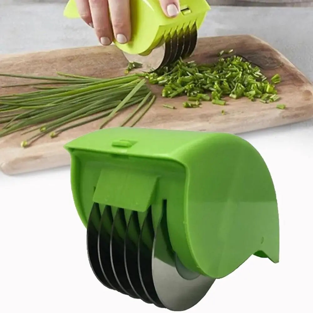 Stainless Steel Rolling Herb & Parsley Chopper