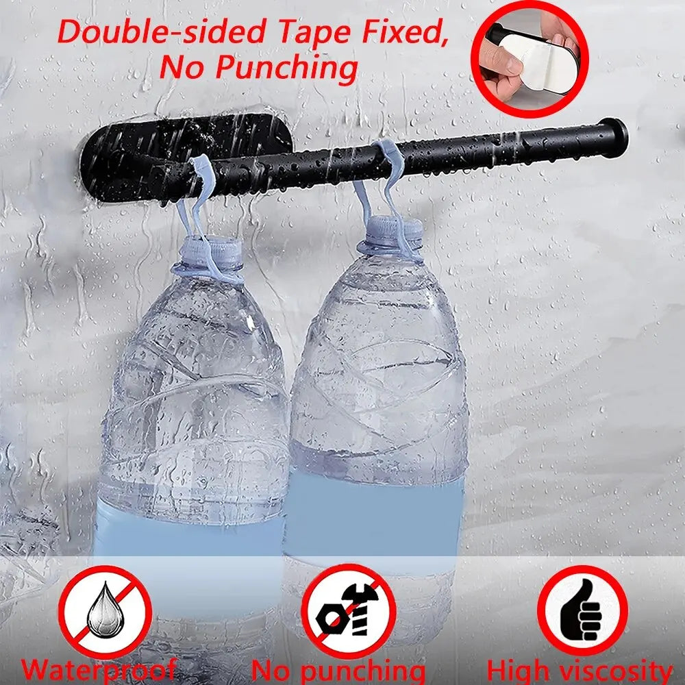 Kitchen Paper Towel Holder Adhesive Tissue Hanger Toilet Roll Paper