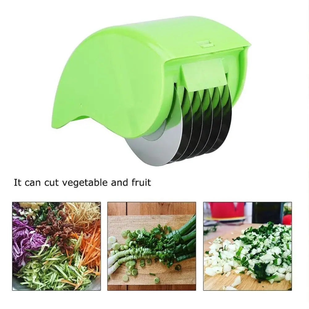 Stainless Steel Rolling Herb & Parsley Chopper