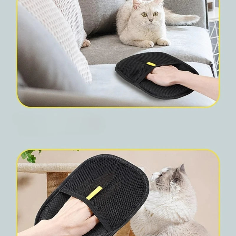Reusable Pet Hair Remover & Lint Roller for Clothes and Furniture