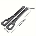 premium leather car seat gap organizer (2-pack)